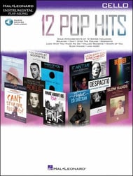 12 Pop Hits Cello Book with Online Audio Access cover